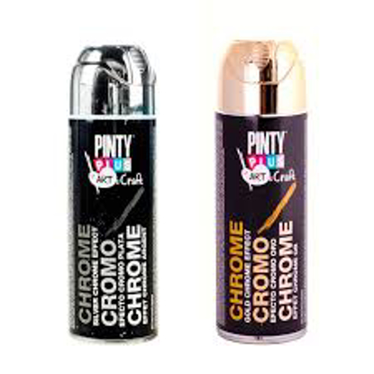 Imagen de SPRAY PINTYPLUS CROMO 200ML