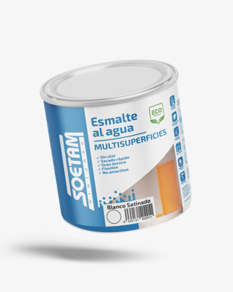 Imagen de SOETAM ESMALTE AL AGUA SATINADO 250ML