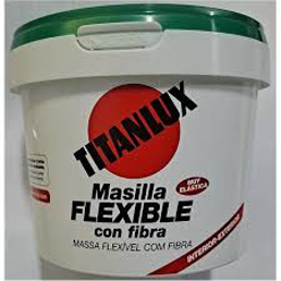 Imagen de MASILLA FLEXIBLE TITAN CON FIBRA 750ML