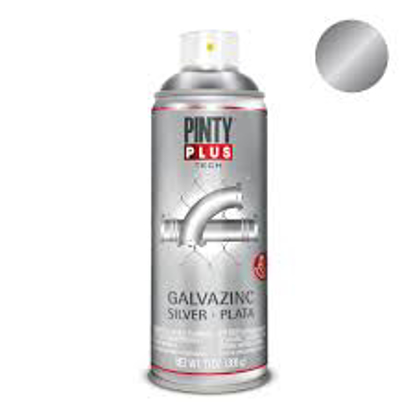 Imagen de SPRAY PINTYPLUS GALVANIZADO ZINC 