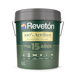 Imagen de REVETON 100% ACRILICO LISO MATE BLANCO