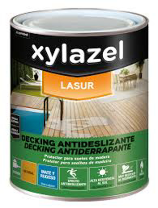 Imagen de XYLAZEL LASUR DECKING ANTIDESLIZANTE 750ML