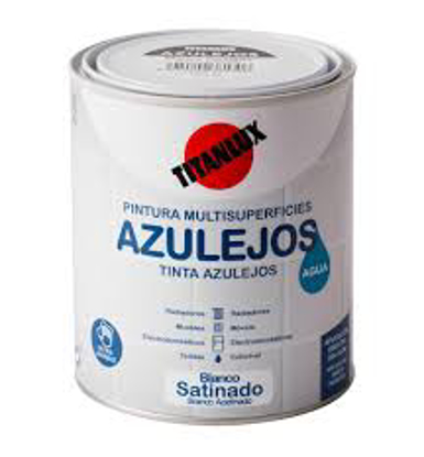 Imagen de ESMALTE AZULEJOS AGUA BLANCO SATINADO 750ML
